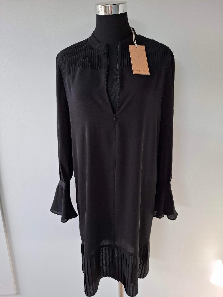 Robe mi-longue Scotch & Soda taille S, Kleding | Dames, Jurken, Ophalen of Verzenden, Nieuw, Maat 36 (S), Zwart