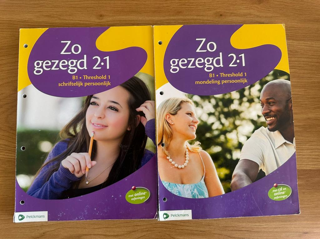 Set NT2 Boeken Nederlands 2.1, Boeken, Ophalen of Verzenden, Zo goed als nieuw, Nederlands