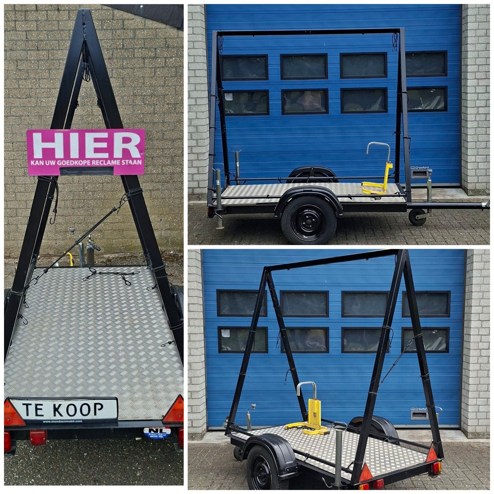 Promotie Aanhangwagen                     Reclame Aanhanger, Autos : Divers, Remorques, Enlèvement