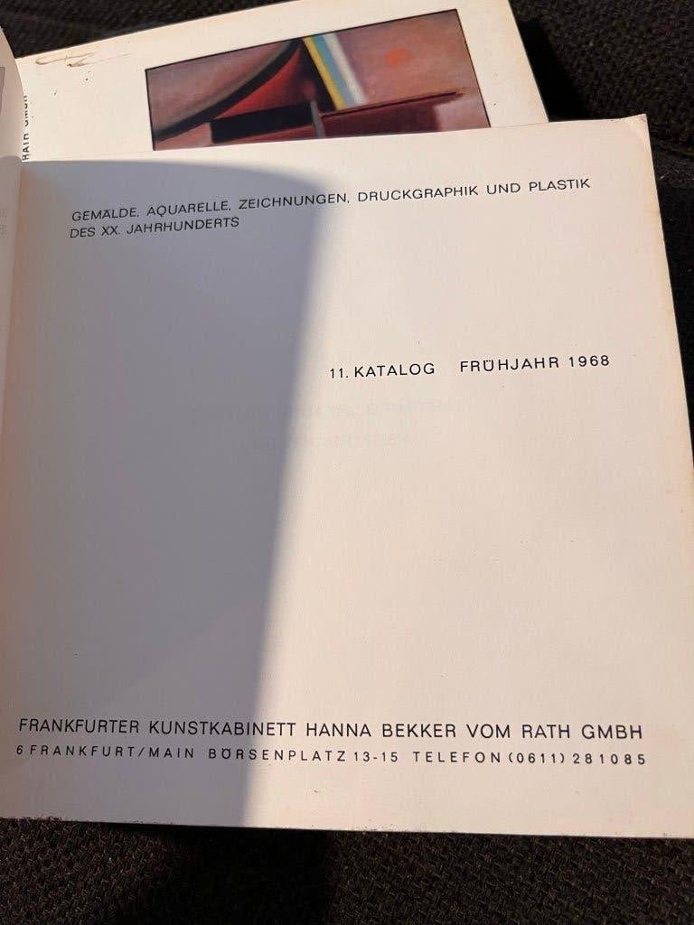 Frankfurter Kunstkabinett Hanna Bekker Vom Rath GMBH 2 ex, Ophalen of Verzenden, Gelezen, Overige onderwerpen