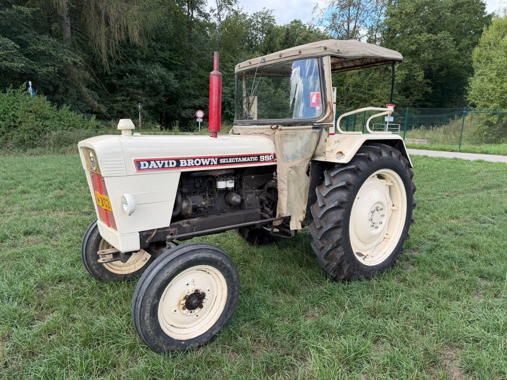 Tracteur David Brown 990 selectamatic restauré, Autres marques, Enlèvement ou Envoi, Jusqu'à 80 ch, Oldtimer/Ancêtre