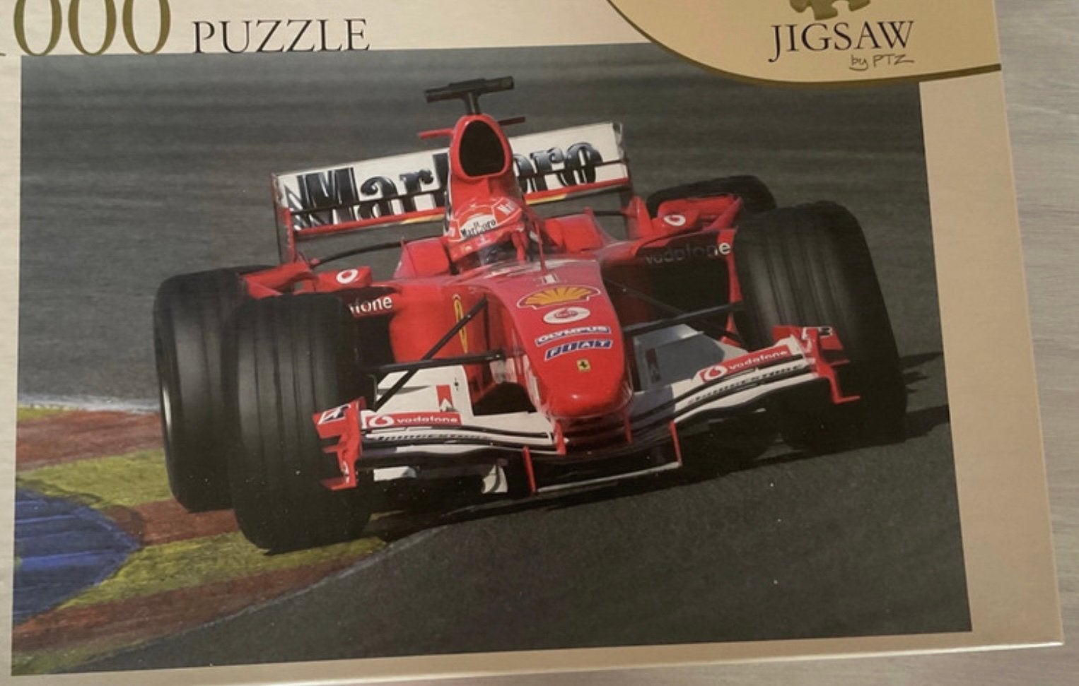 Puzzle voiture de course, Enlèvement ou Envoi, Comme neuf