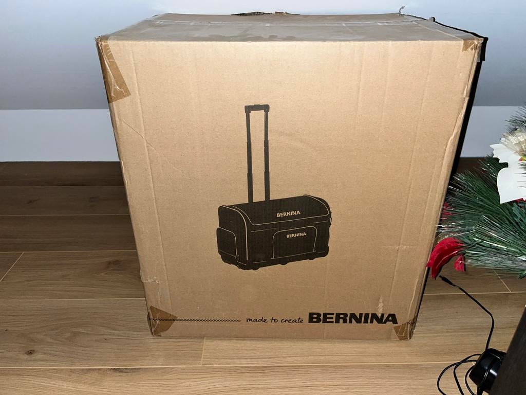 Berina XL trolley voor naaimachine/(c)overlock, Enlèvement, Comme neuf, Accessoires, Bernina