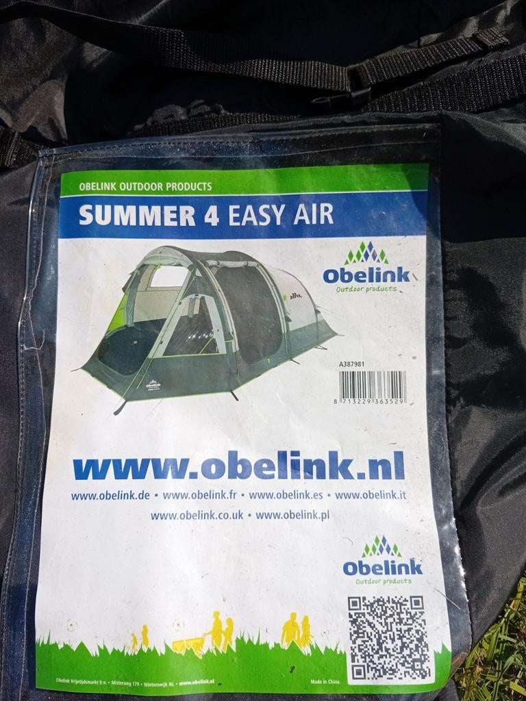Summer 4 easy air, Caravans en Kamperen, Tenten, Ophalen