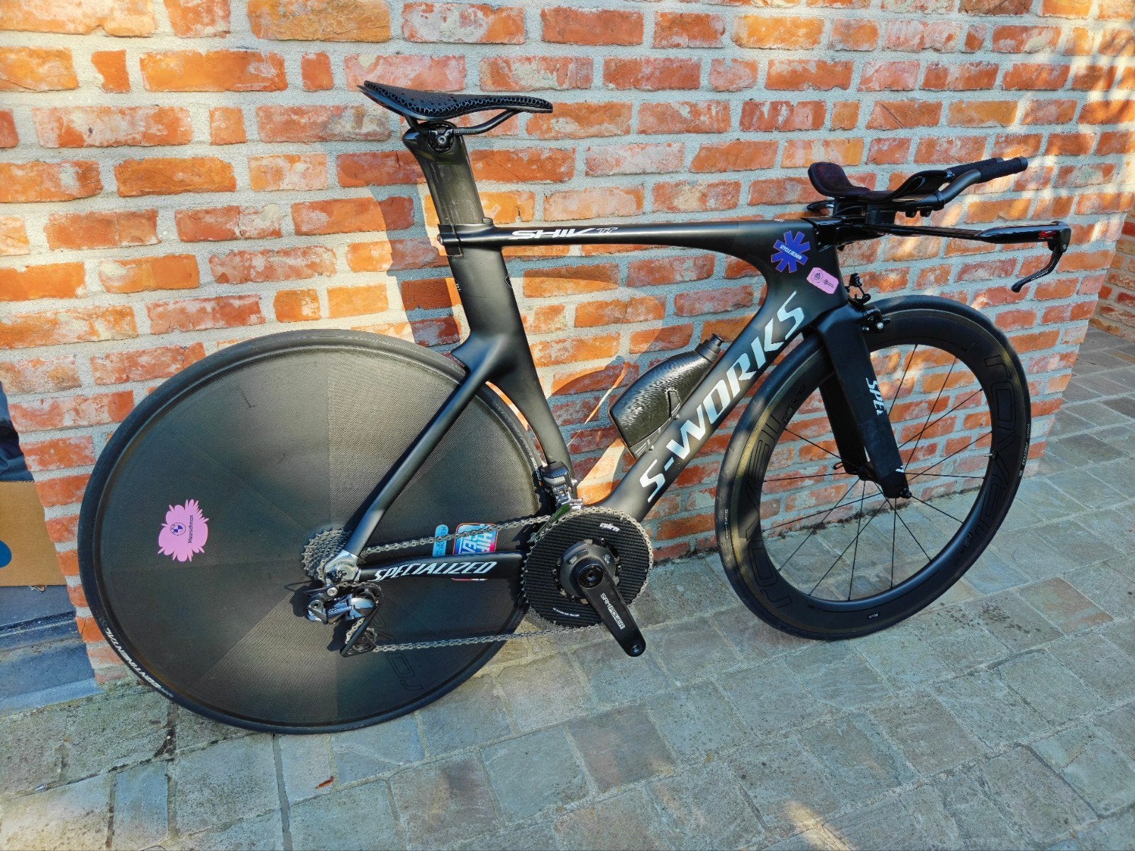 Sworks-SHIV TT bike, Enlèvement