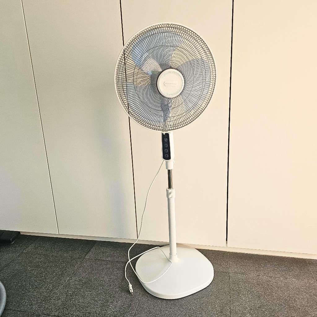 Rowenta ventilator met afstandsbediening, Electroménager, Ventilateurs, Comme neuf, Ventilateur de trépied, Ventilateur avec télécommande