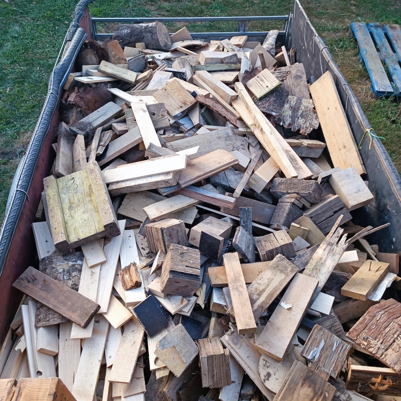 Te koop 1 Kuub brandhout, Tuin en Terras, Ophalen