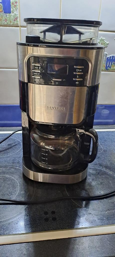 Percolator met grinder, Ophalen