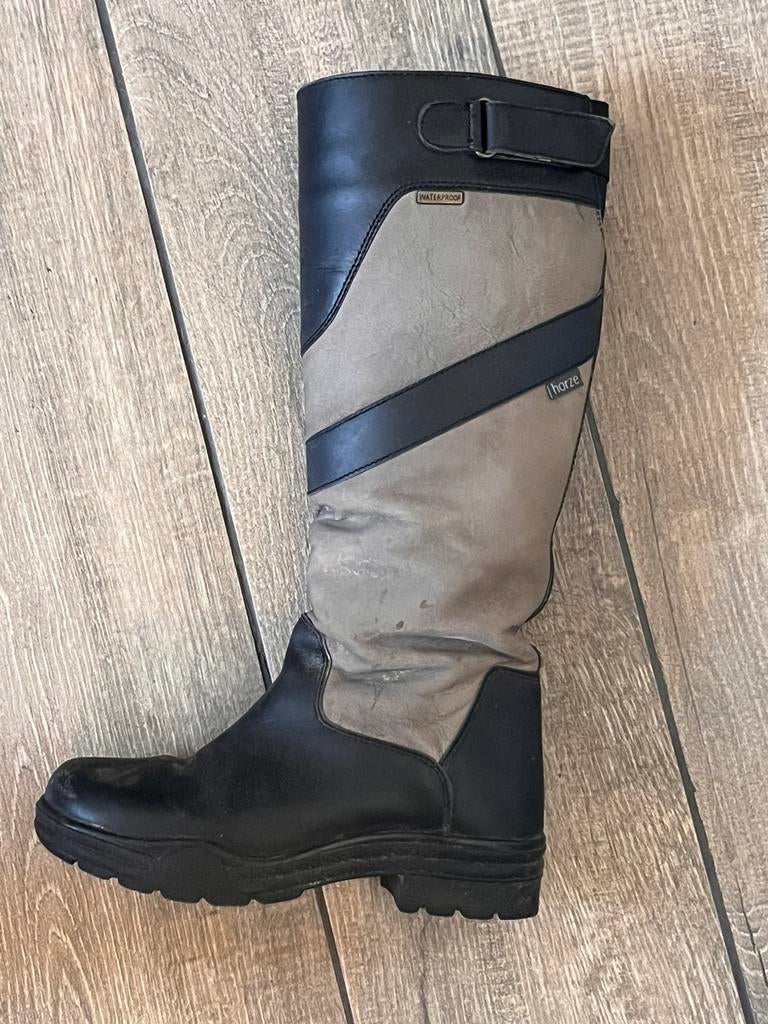 Horze waterdichte rijlaarzen/stallaarzen 37, Dieren en Toebehoren, Ophalen, Zo goed als nieuw