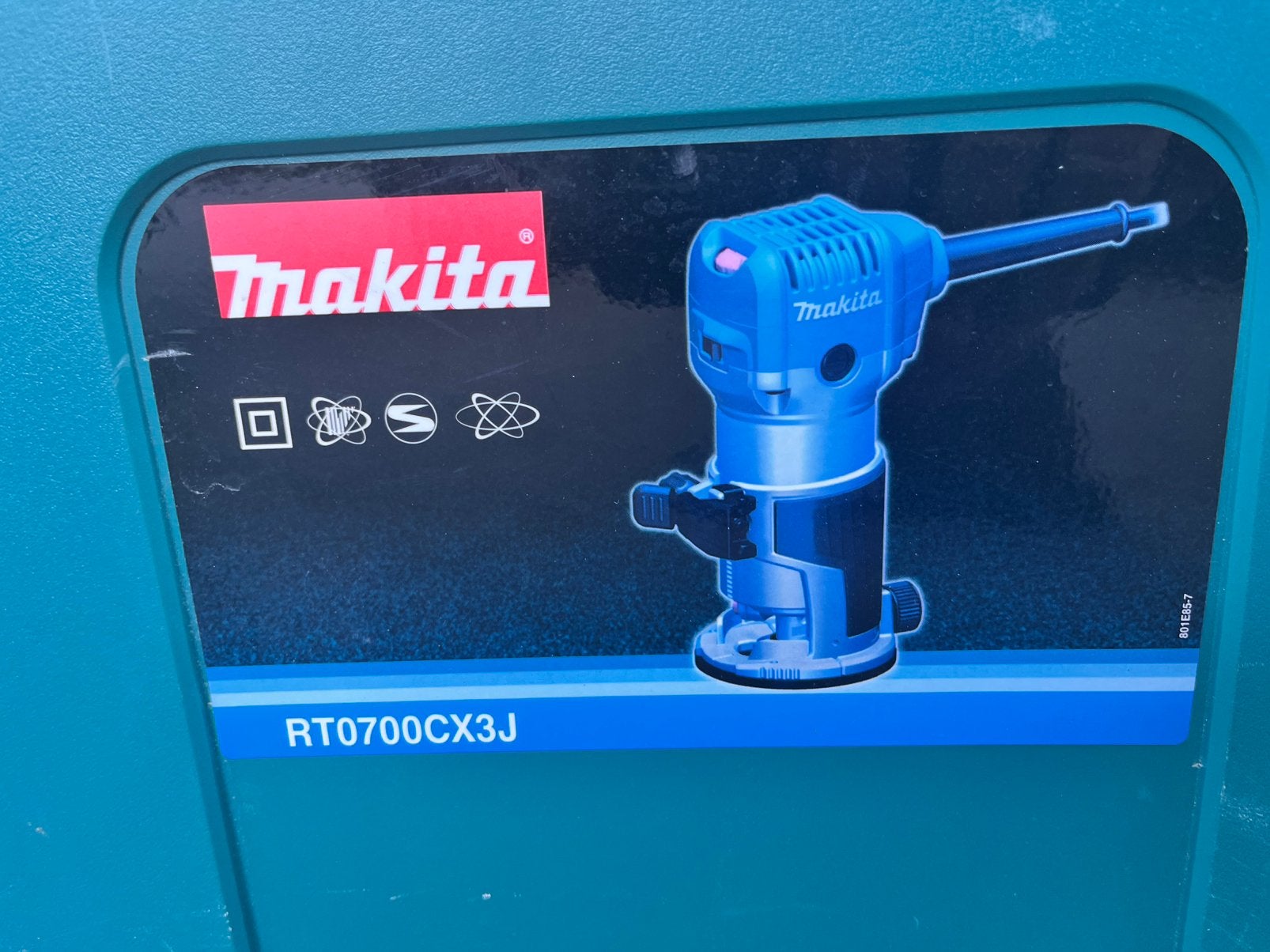 Makita rt0700cx3j boven - kantenfrees, Ophalen of Verzenden, Zo goed als nieuw
