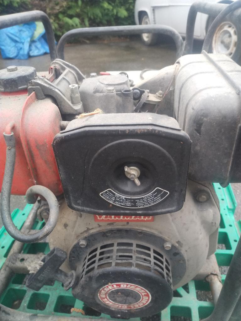 Groupe Diesel électrogène Generateur Yanmar défectueux, Bricolage & Construction, Enlèvement ou Envoi, Utilisé, Moins de 5 kVA