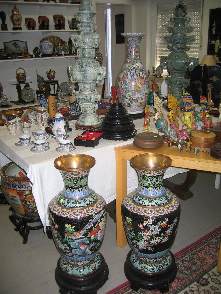 SALLES D'EXPOSITION ORIENT IMPEX - 23 photos, Antiquités & Art, Chine, Enlèvement
