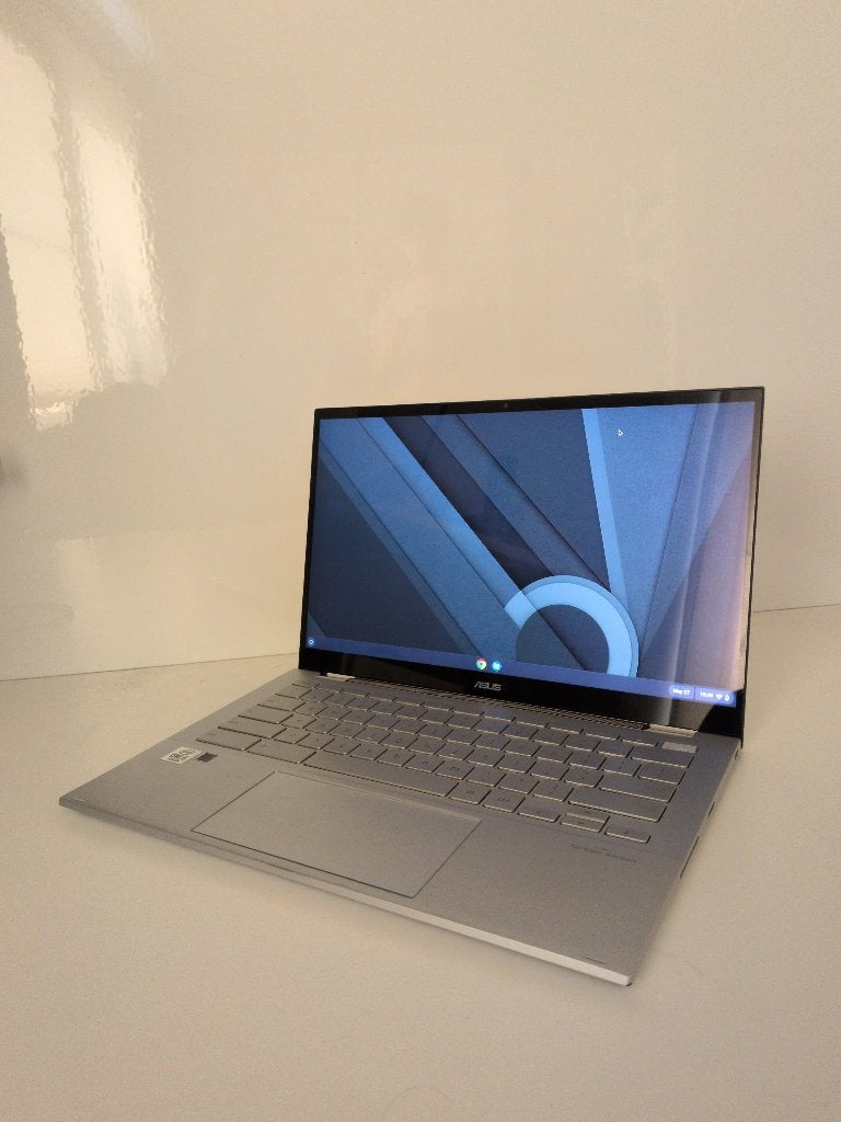 ASUS Chromebook Flip C436 (QWERTY, 2-in-1 met touchscreen), Informatique & Logiciels, Chromebooks, 14 pouces, Asus, Qwerty, Enlèvement