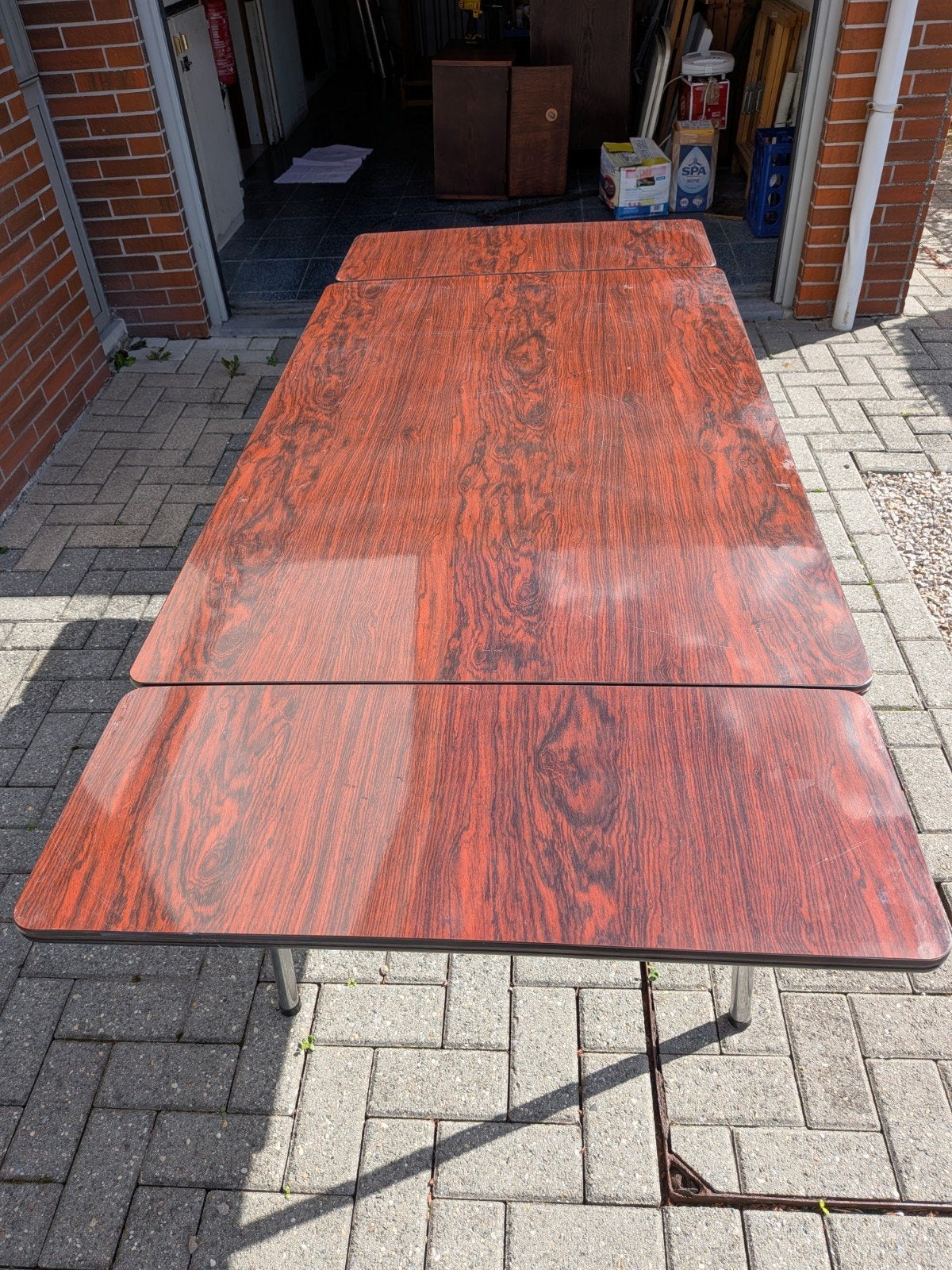 table vintage, Enlèvement