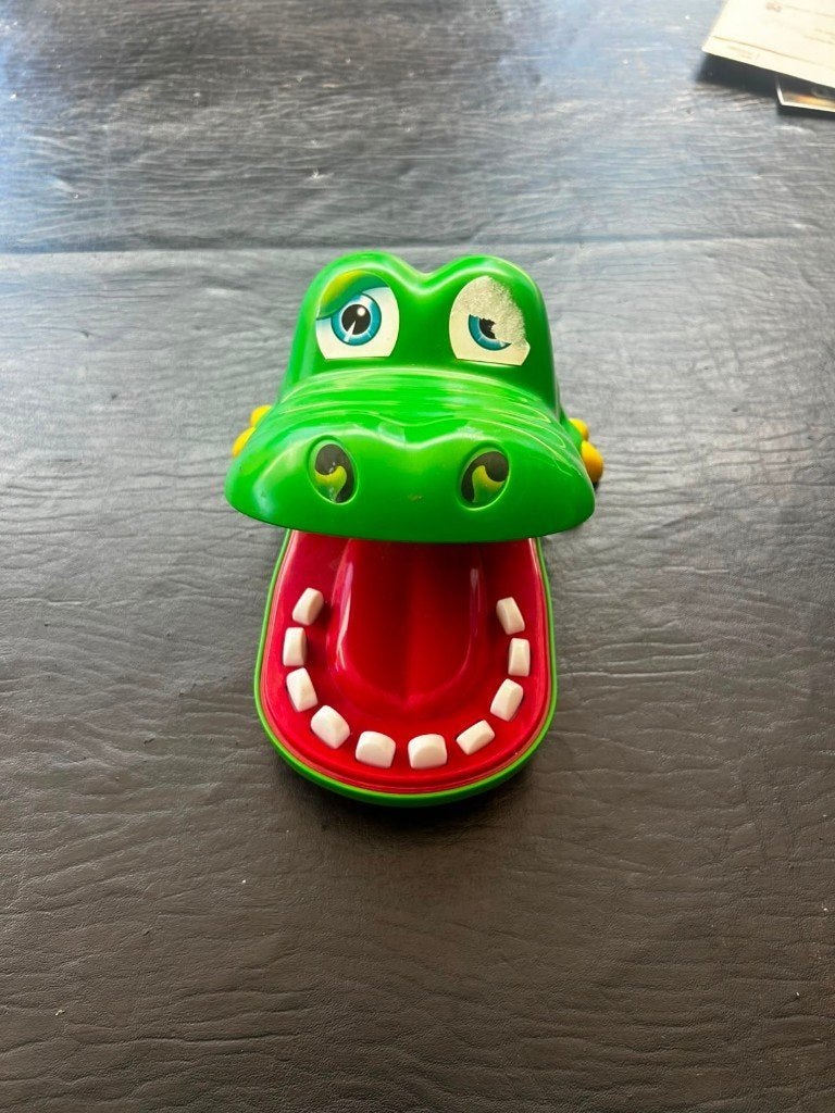 Krokodil bijtspel, Hobby en Vrije tijd, Een of twee spelers, Ophalen of Verzenden, Gebruikt, Overig