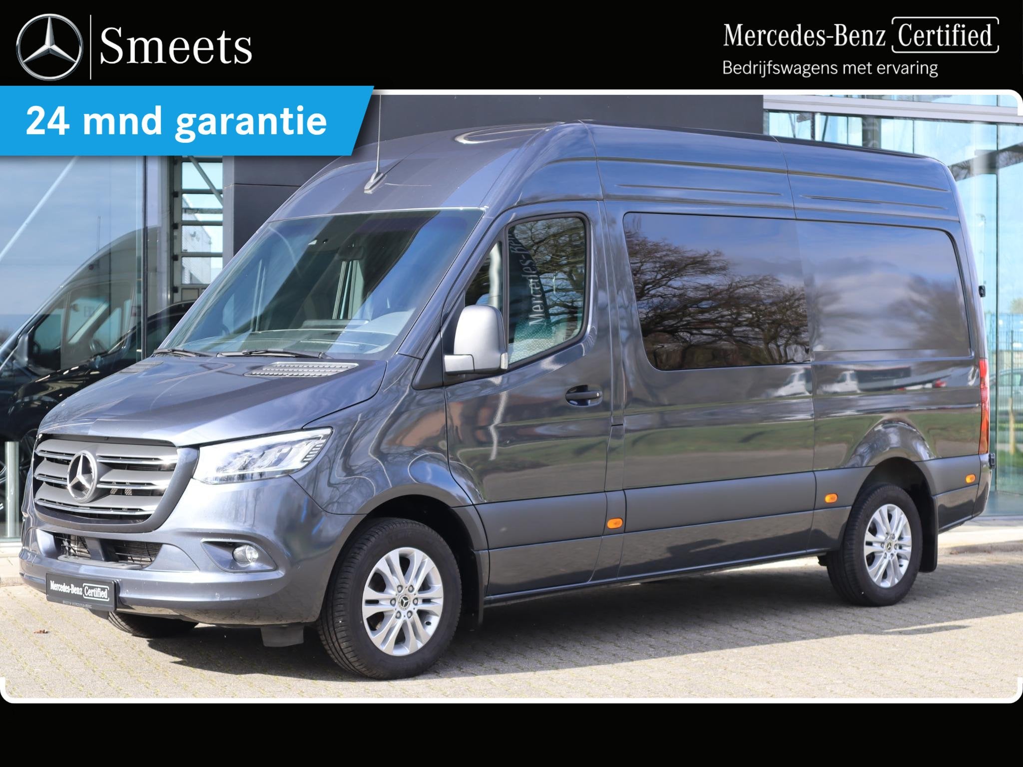 Mercedes-Benz Sprinter 319 CDI L2H2 SELECT, Argent ou Gris, Achat, Entreprise, Mercedes-Benz