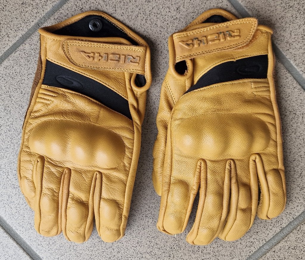Richa Custom Retro Leren Motorhandschoenen (M), Ophalen, Heren, RICHA, Handschoenen