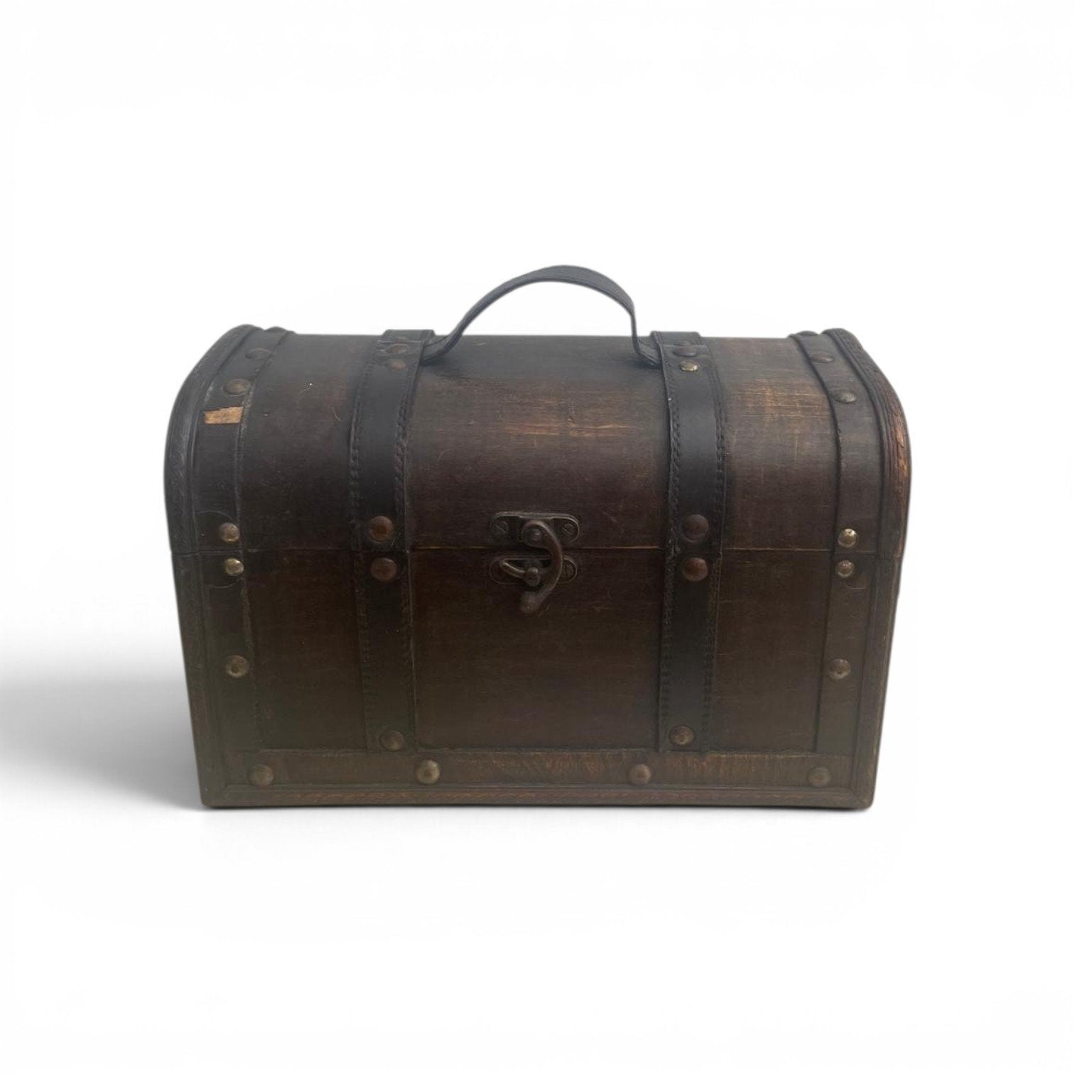 Coffre de rangement en bois style vintage, Enlèvement