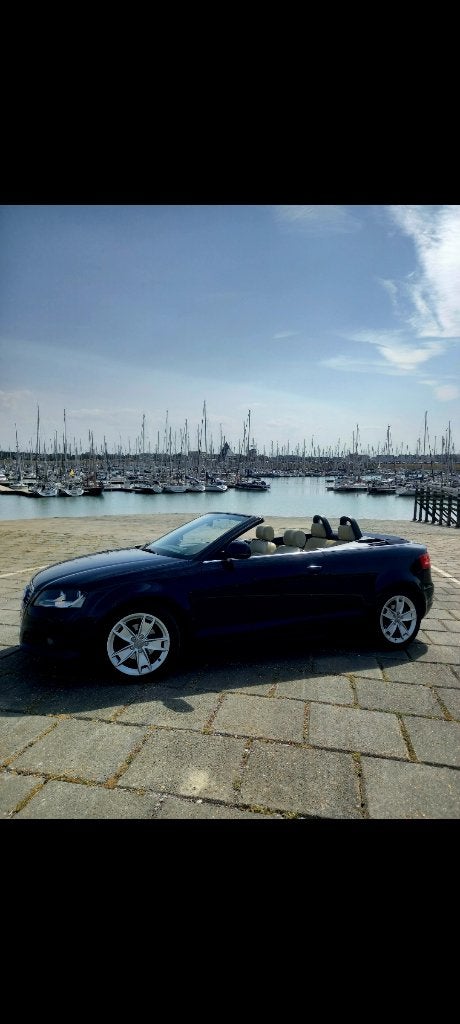 Audi a3 cabriolet tdi sport, Auto's, Voorwielaandrijving, Euro 5, Beige, 4 cilinders