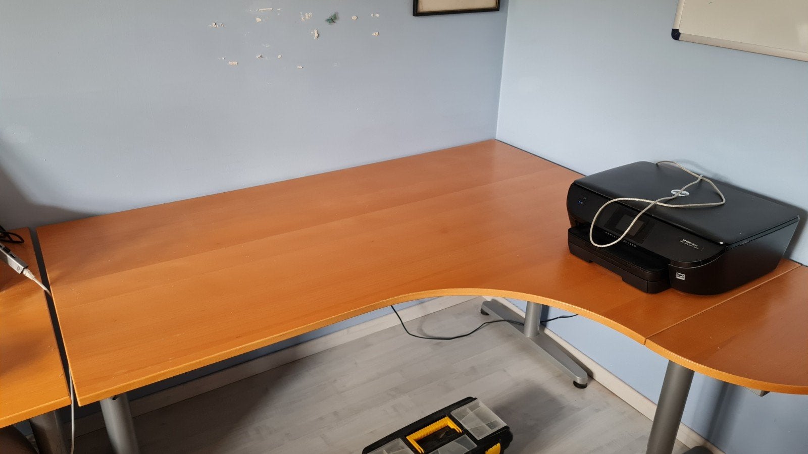 Bureau, Huis en Inrichting, Bureaus, Ophalen, Demontabel, 160 cm, Gebruikt