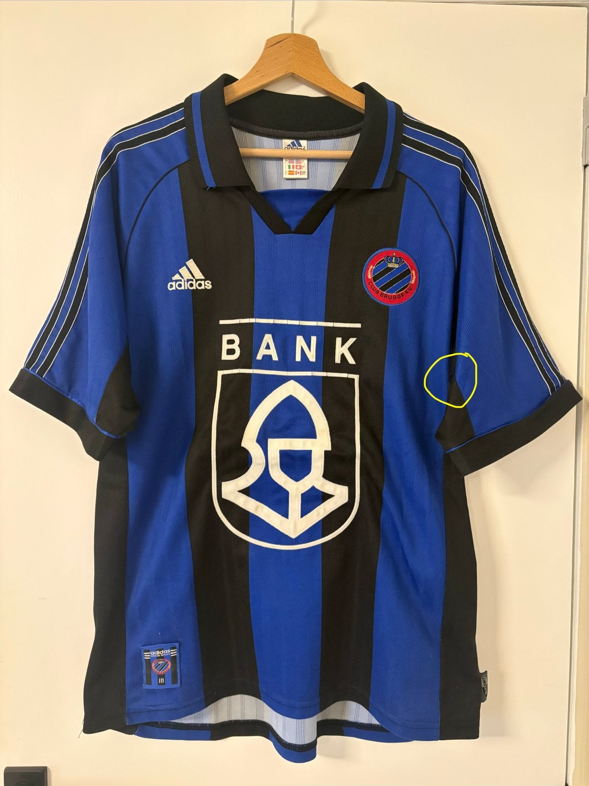 Vintage shirt Club Brugge 1999-2000, Ophalen of Verzenden, Zo goed als nieuw