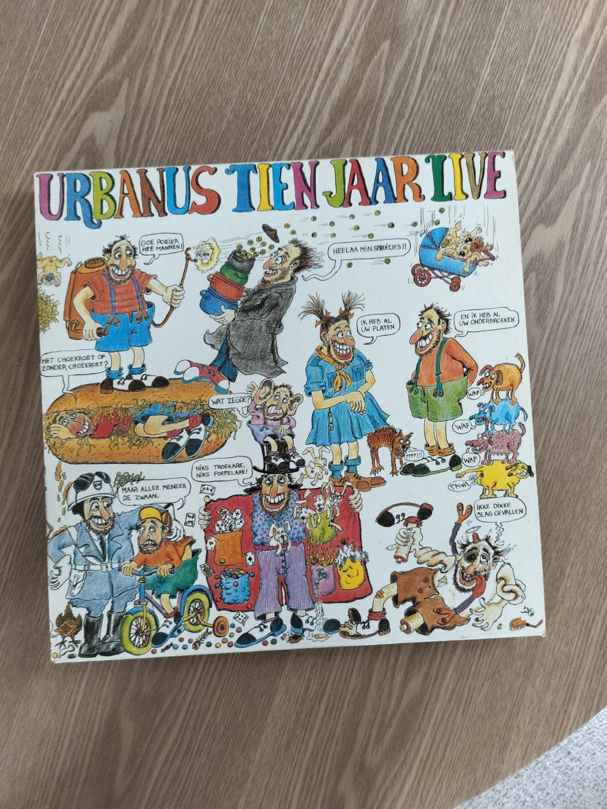 Urbanus 10 jaar live, Cd's en Dvd's, Cabaret of Kleinkunst, Ophalen of Verzenden, Dubbel-LP, Dubbel-LP