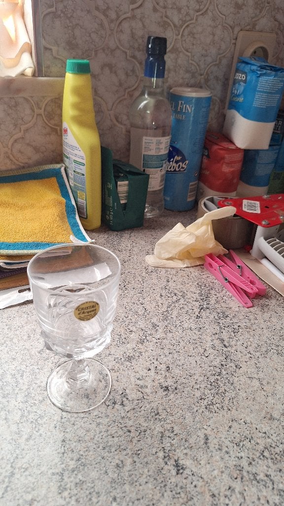 Service verre cristal d'arques modèles Florence. 80 pièces, Ophalen