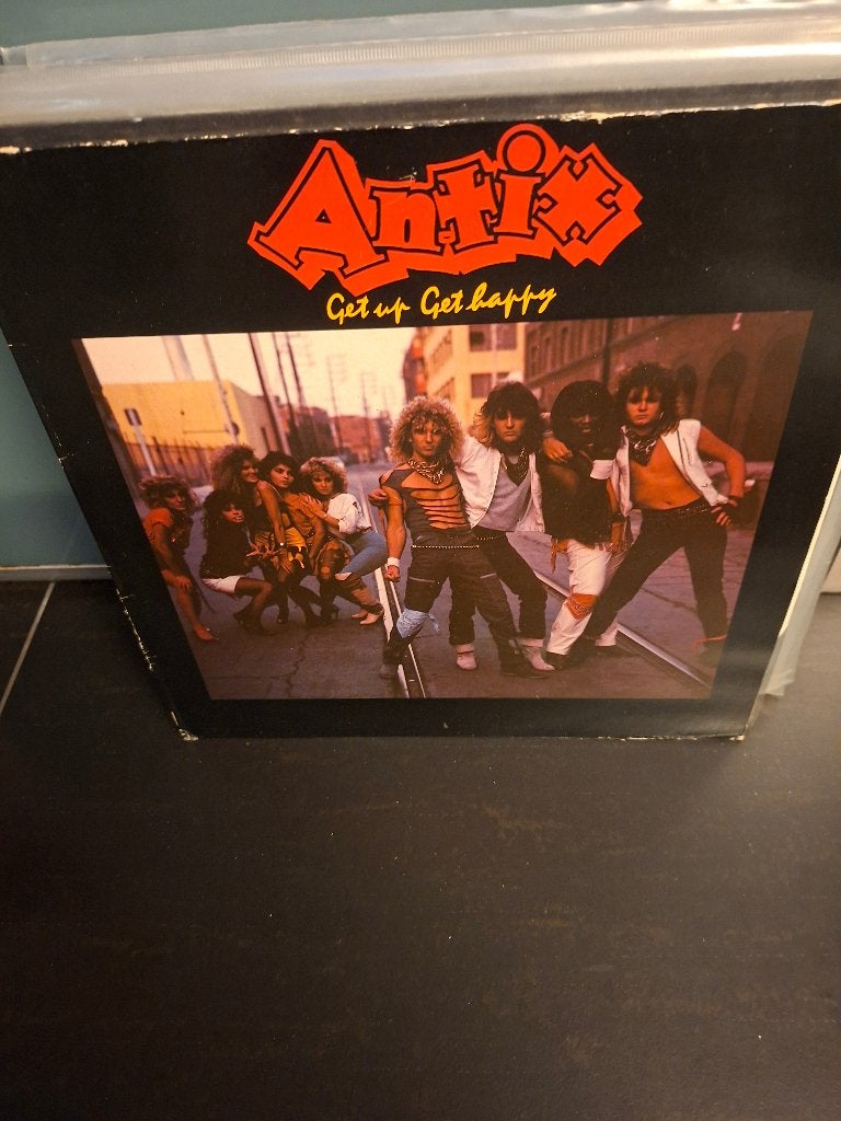 ep - antix - get up get happy - vak 2, EP, Gebruikt, Hardrock, Ophalen of Verzenden