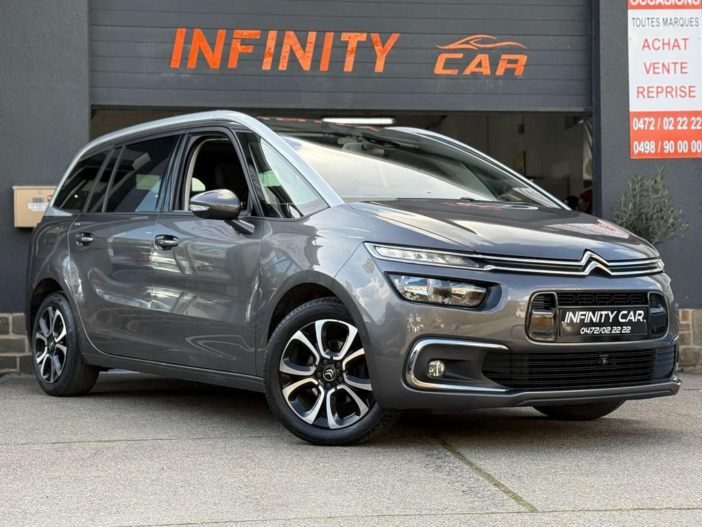 Citroën C4 Spacetourer 1.5 BlueHDi Business GPS (bj 2020), Auto's, Gebruikt, 4 cilinders, 7 zetels, Diesel