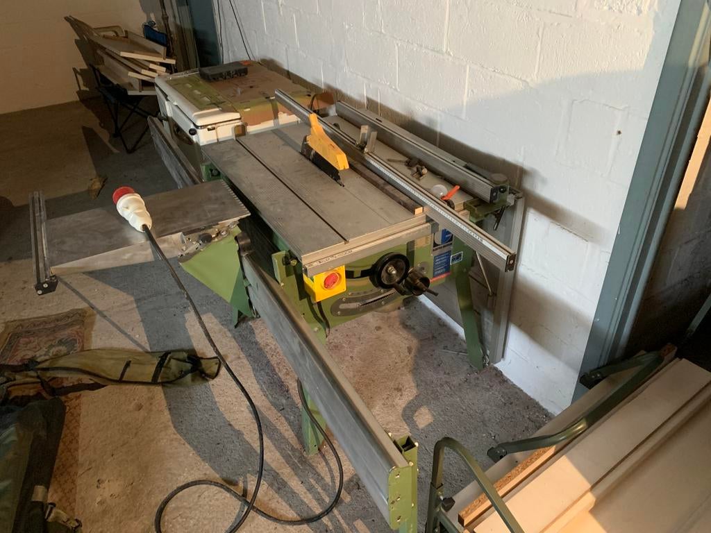 Elektra Beckum PK 250/4200 DNB Tafelzaag - 1994, Bricolage & Construction, Outillage | Scies mécaniques, Comme neuf, Enlèvement