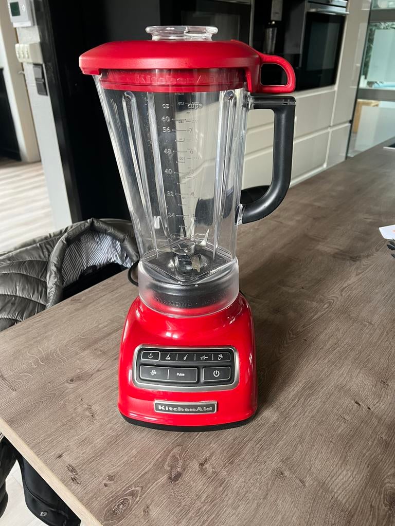 Kitchenaid blender rood, Enlèvement, Utilisé, Mélangeur