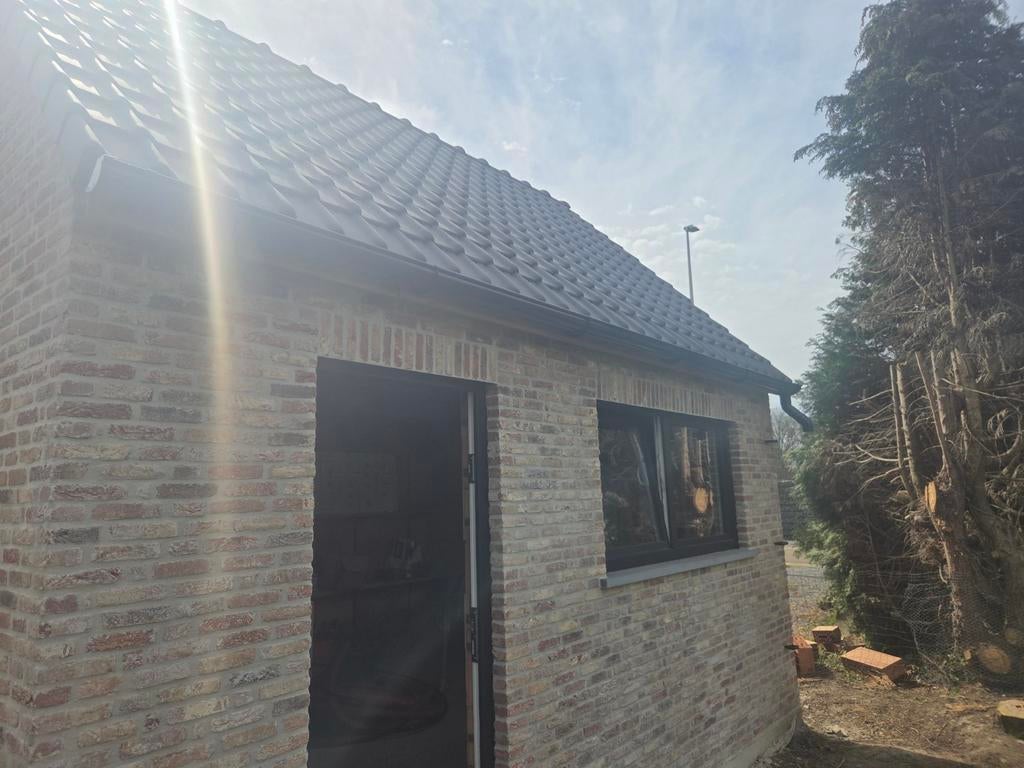 Zwarte dakgoot PVC, Tuin en Terras, Ophalen