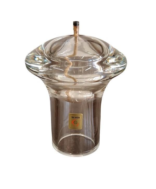 La Vida kristallen olielamp. 1970's, Antiek en Kunst, Antiek | Glaswerk en Kristal, Ophalen of Verzenden