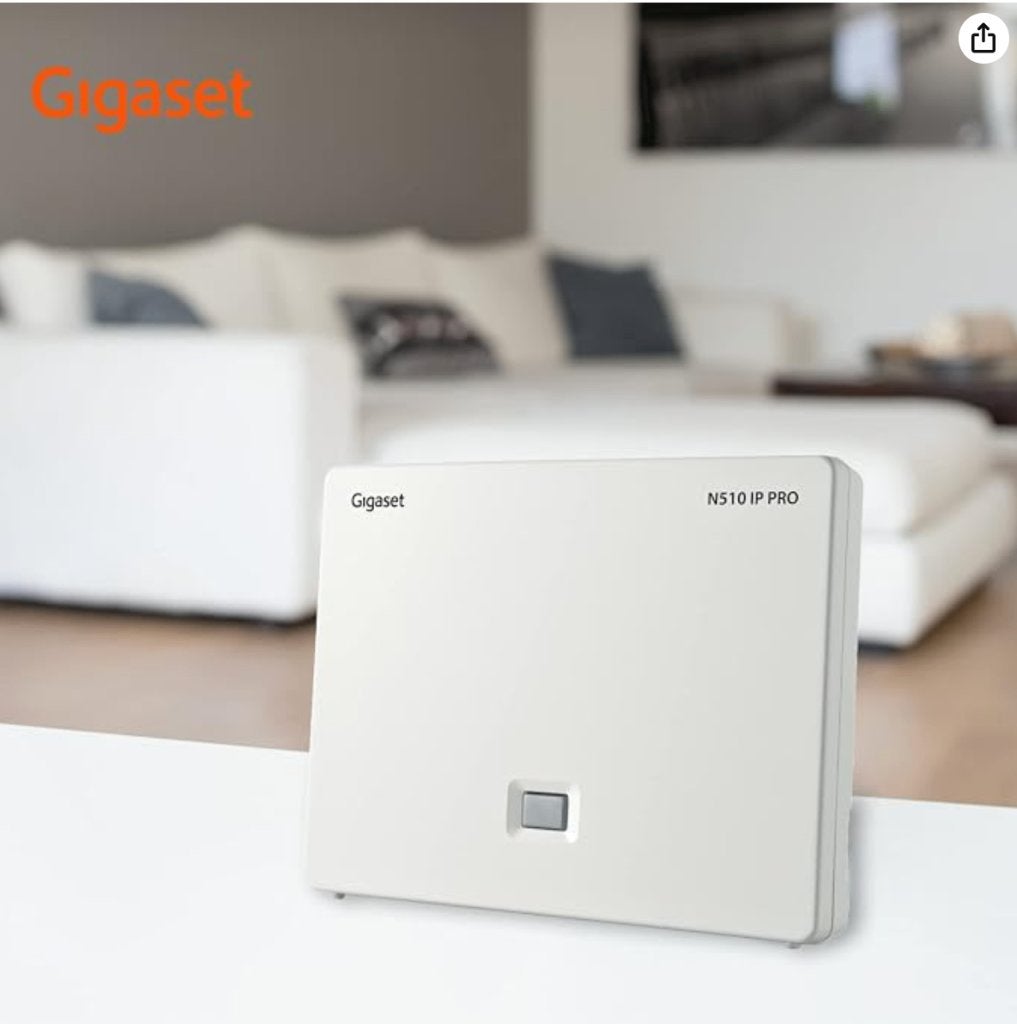 Gigaset N510 IP Pro DECT basisstation, Telecommunicatie, Ophalen of Verzenden, Zo goed als nieuw, 4 handsets of meer