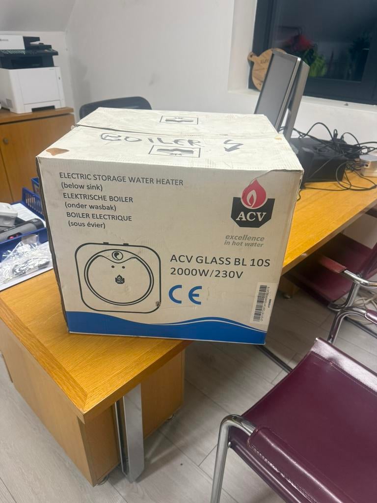 Keukenboiler ACV BL 10S !!!NIEUW!!!, Doe-het-zelf en Bouw, Ophalen, Nieuw, Boiler, Minder dan 3 jaar oud