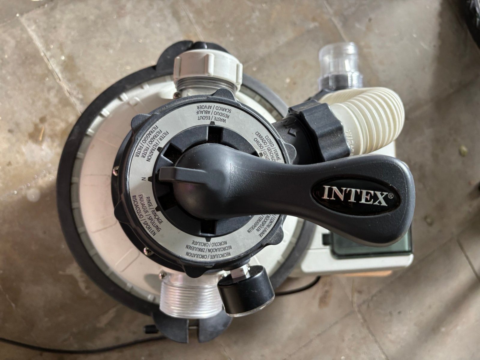 Zandfilter intex sf90220rc-1, Tuin en Terras, Ophalen, Zo goed als nieuw, Filter
