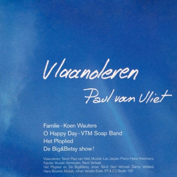Paul van Vliet (2) – Vlaanderen, Ophalen, EP, Cabaret of Kleinkunst, Zo goed als nieuw