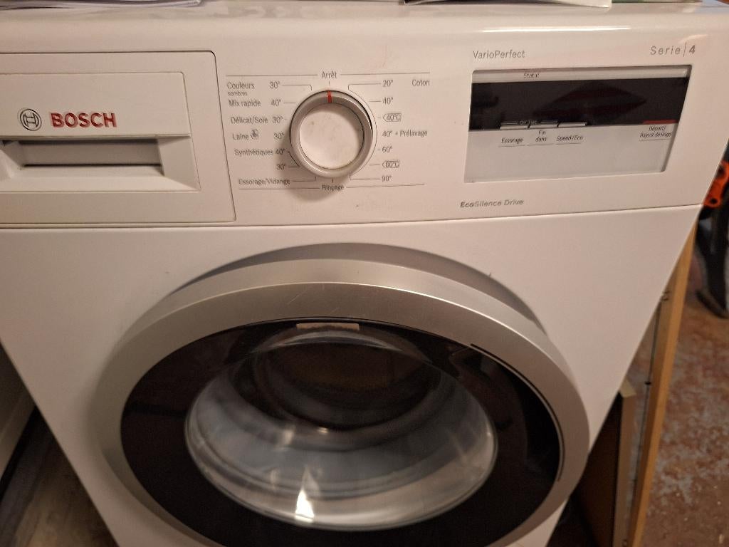 bosch, Elektronische apparatuur, Wasmachines, Ophalen, 6 tot 8 kg, Minder dan 85 cm, Zo goed als nieuw