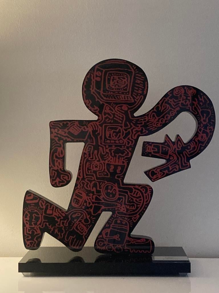 Keith Haring: sculptuur met certificaat, Ophalen of Verzenden