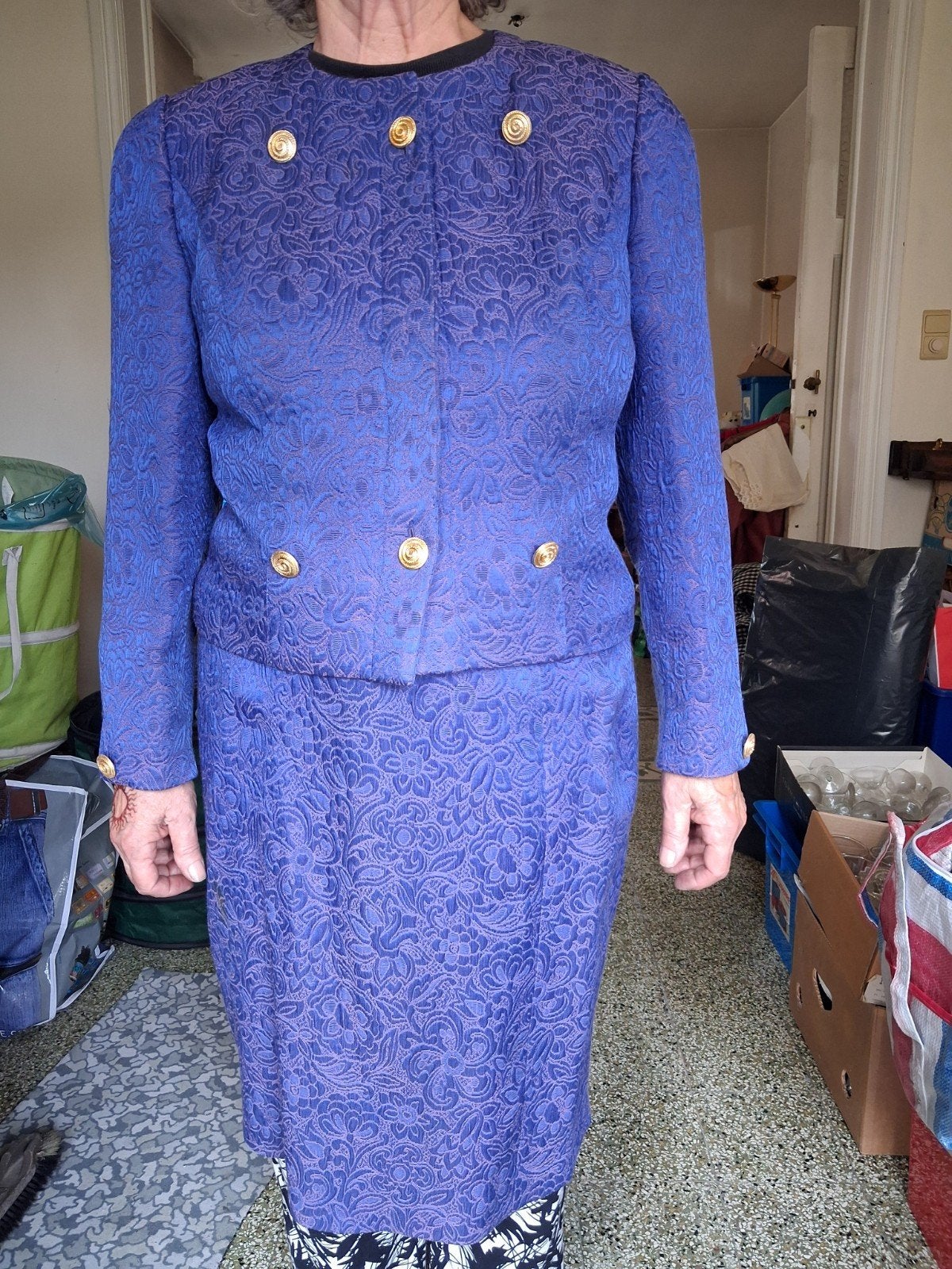 vintage leren vesten, mantels, enz, Kleding | Dames, Ophalen, Maat 38/40 (M), Rood