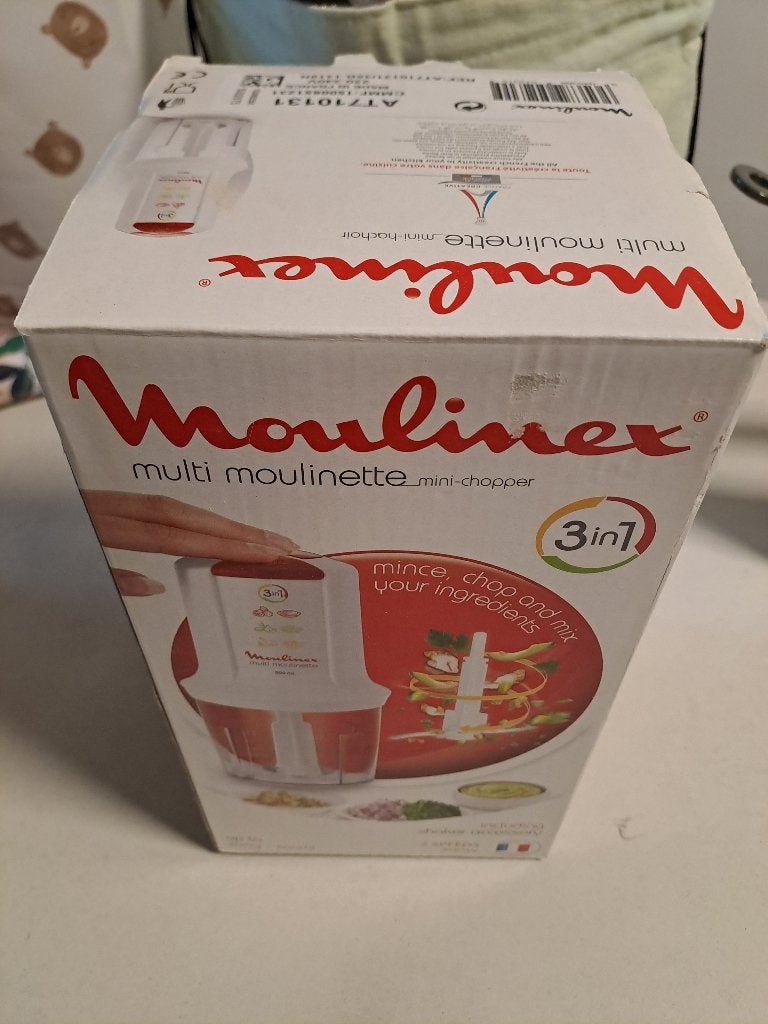 Moulinex multi moulinette, Electroménager, Enlèvement, Neuf