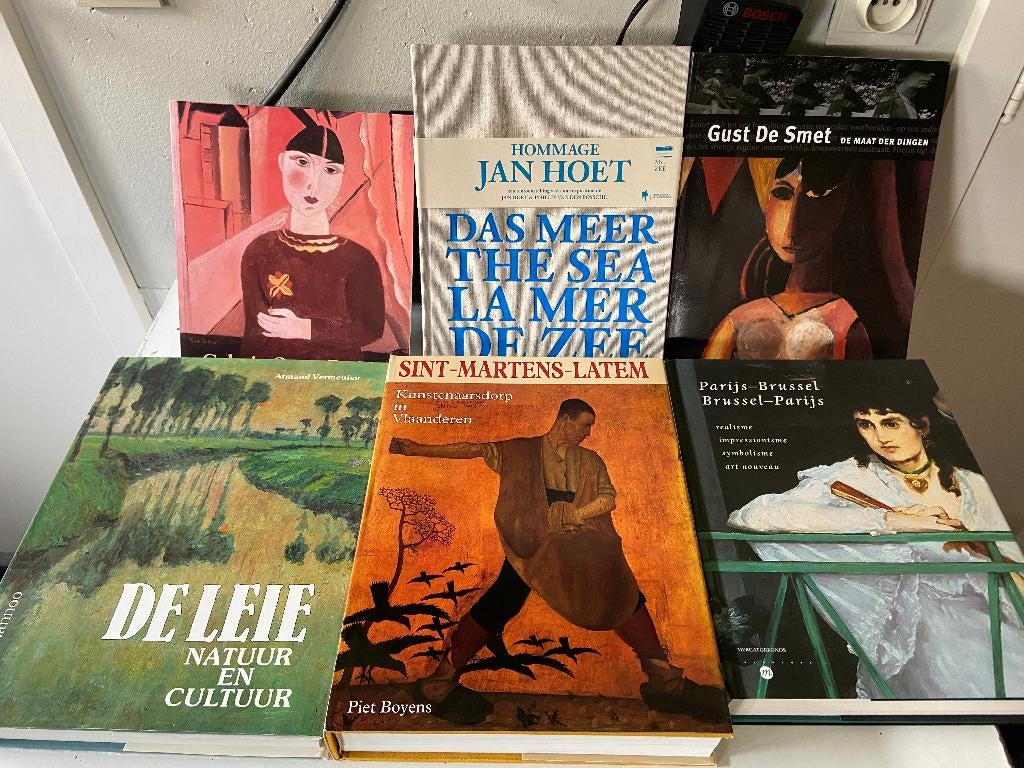 Kunstboeken Latemse School, Ophalen, Diverse auteurs