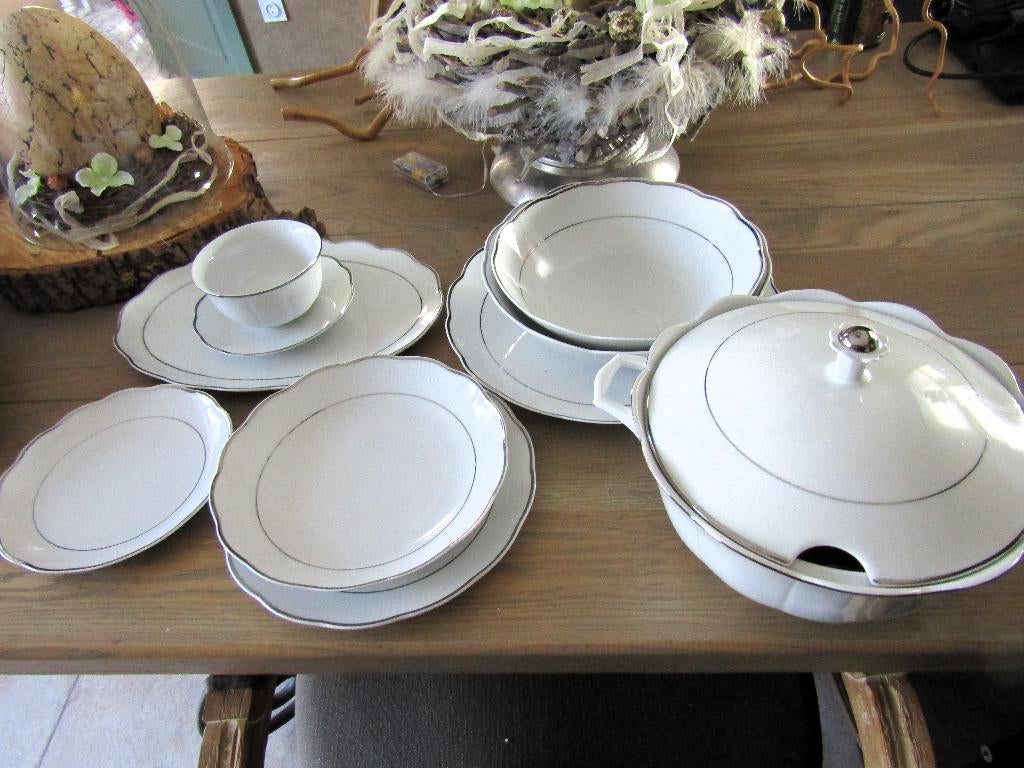 servies suzanne van johann seltmann vohenstrauss, Ophalen, Gebruikt, Porselein, Compleet servies