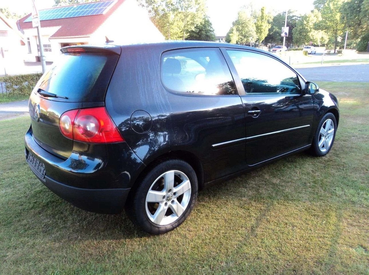 Volkswagen golf benzine met keuring verkoop garantie, Auto's, Volkswagen, Voorwielaandrijving, Stof, Zwart, 4 cilinders