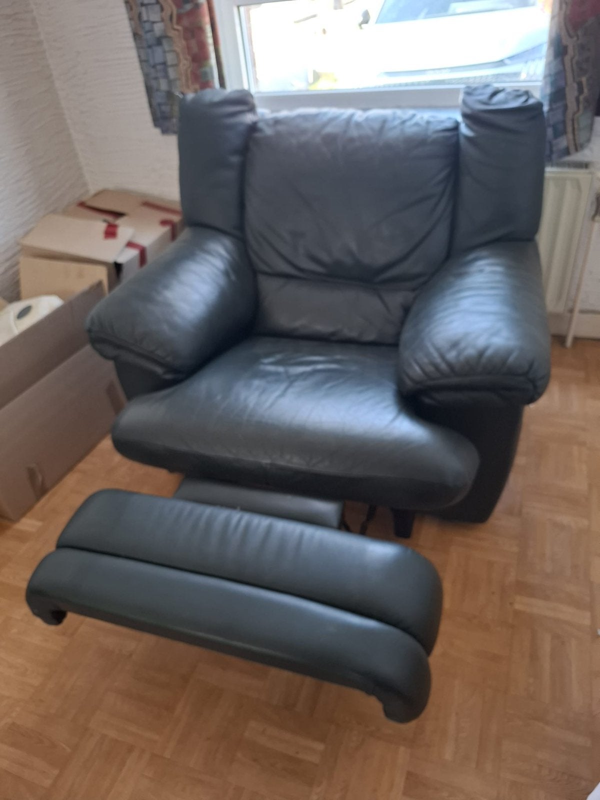 Fauteuil relax, Enlèvement, Utilisé, Cuir