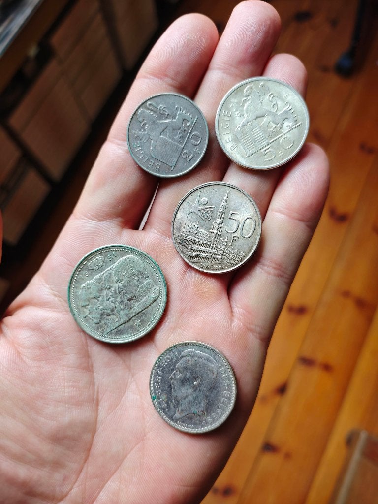 Zilveren munten België, Ophalen of Verzenden, Zilver, Zilver