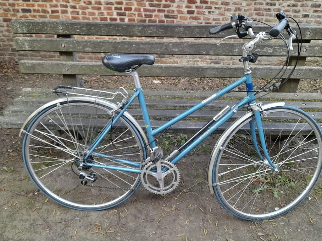 Damesfiets, Ophalen
