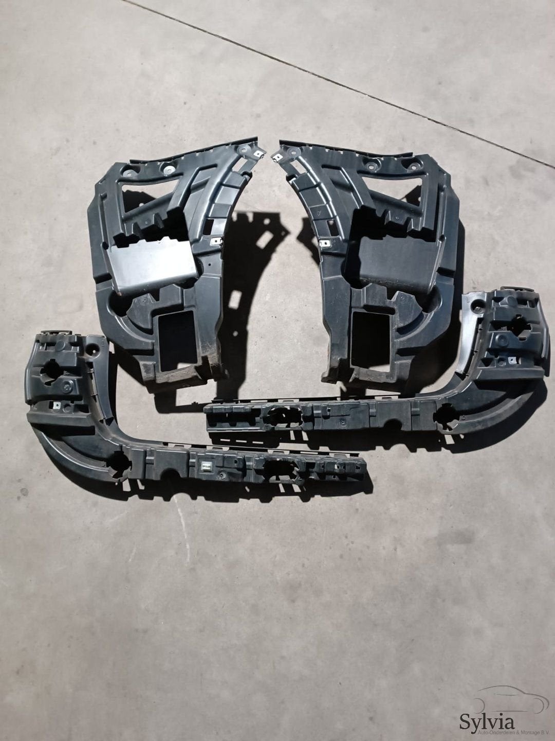Achterbumper montageplaat set BMW X3 F25 51127210077 7210077, Gebruikt, -, -, Ophalen of Verzenden