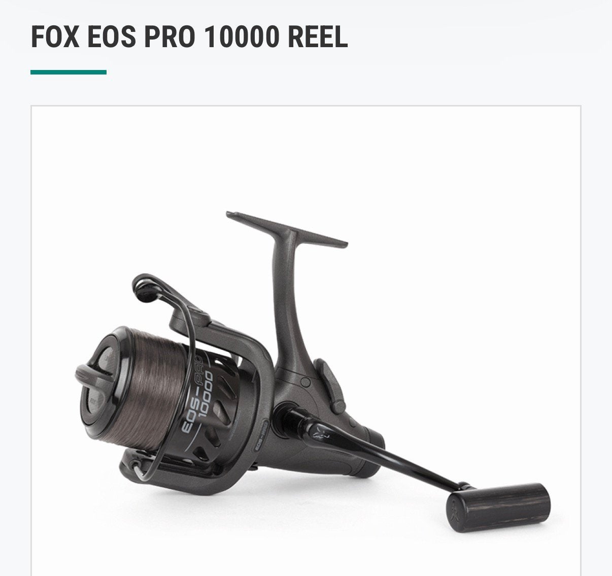 Eos pro 10000 reel (3stuks) ongebruikt, Ophalen, Zo goed als nieuw
