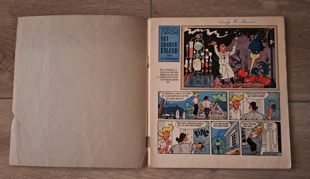 6 - Jerom - Het Groene Eiland, Enlèvement ou Envoi, Willy Vandersteen, Une BD, Utilisé